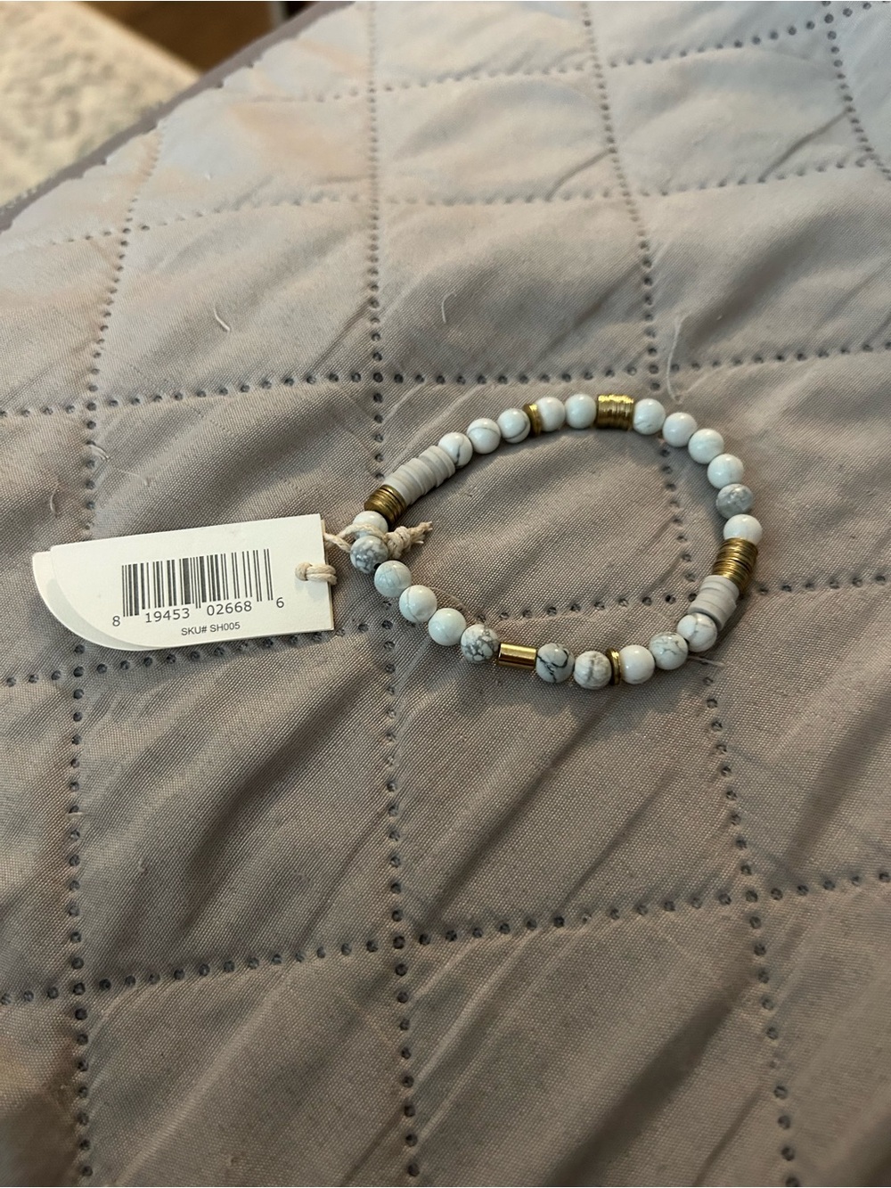 Scout Blue Howlite Intermix Stacking Bracelet